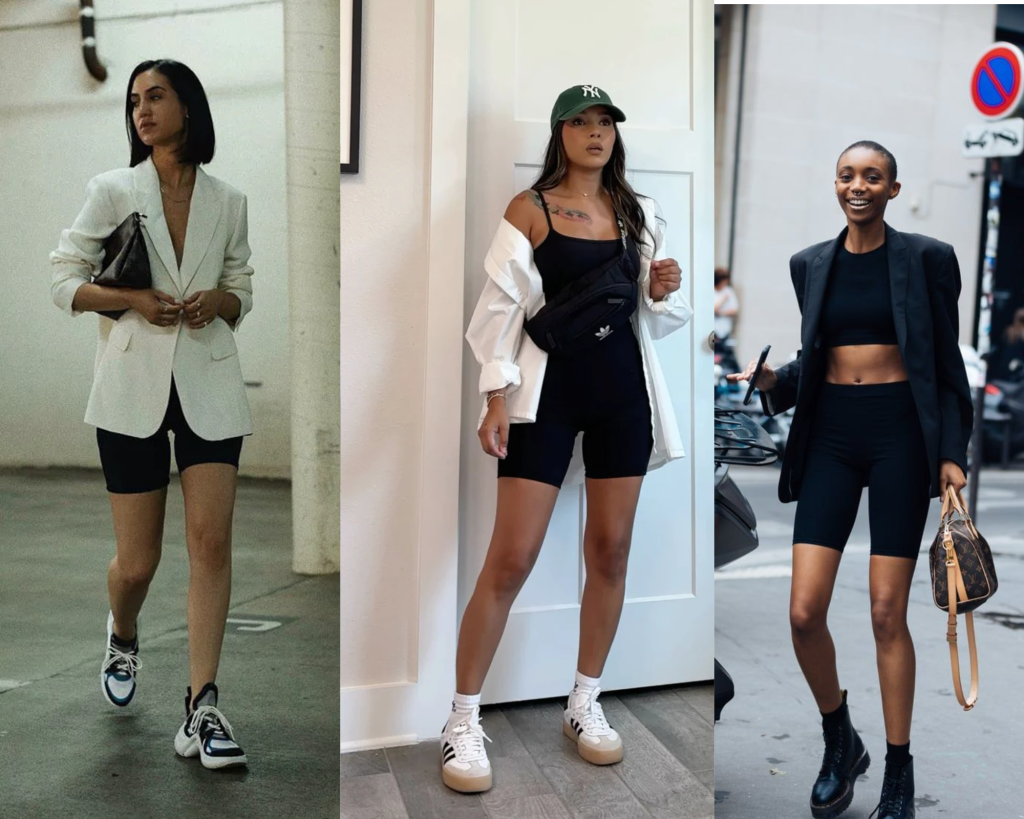 How To Wear 90’s Cycling Shorts: A Style Guide